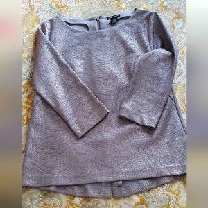 Club Monaco Top silver size medium
